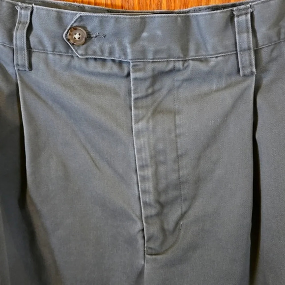 Vintage Redhead Outdoor Light Olive Green Canvas Pants 34Wx30L - Picture 2 of 12